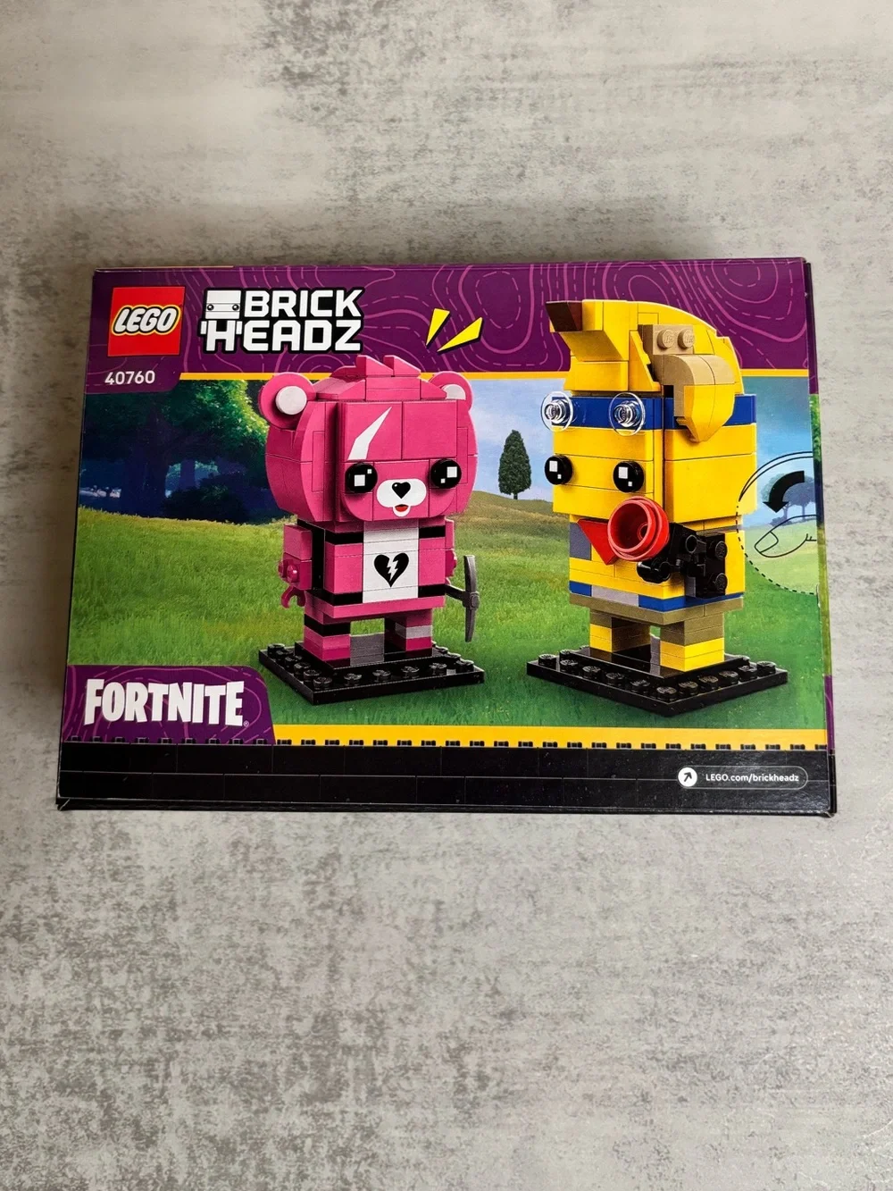 Lego Fortnite BrickHeadz Adventure Peely & Cuddle Team Leader Set (#40760)